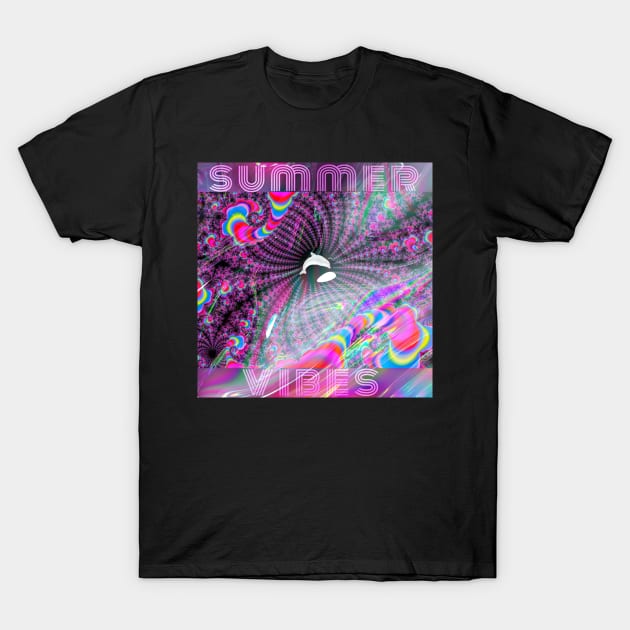 Trippy Dolphin T-Shirt by Share_1